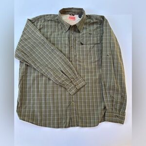 Men’s Wrangler Brand Fishing Shirt Size 2XL